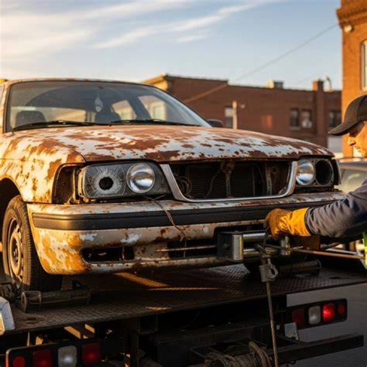 Auto club offering for a wrecked car