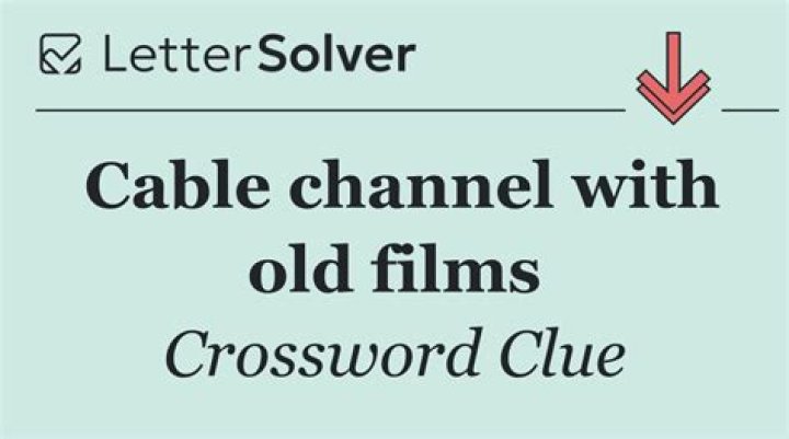 Cable channel with vintage films