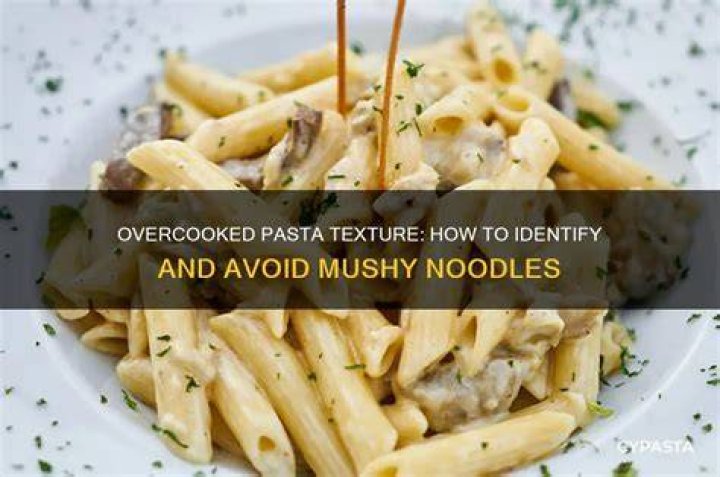 Droopy like overcooked pasta