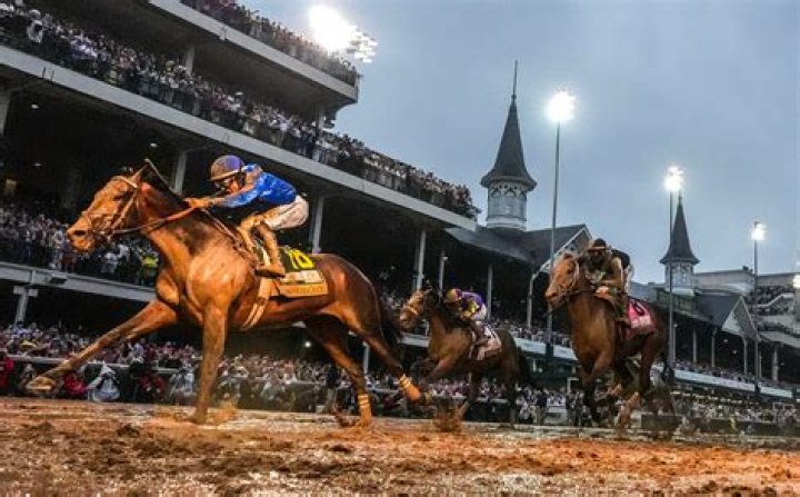 ___ for the Roses (Kentucky Derby)