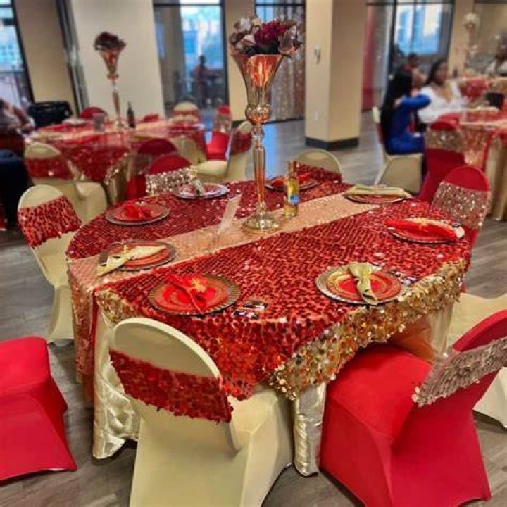 Glitzy party