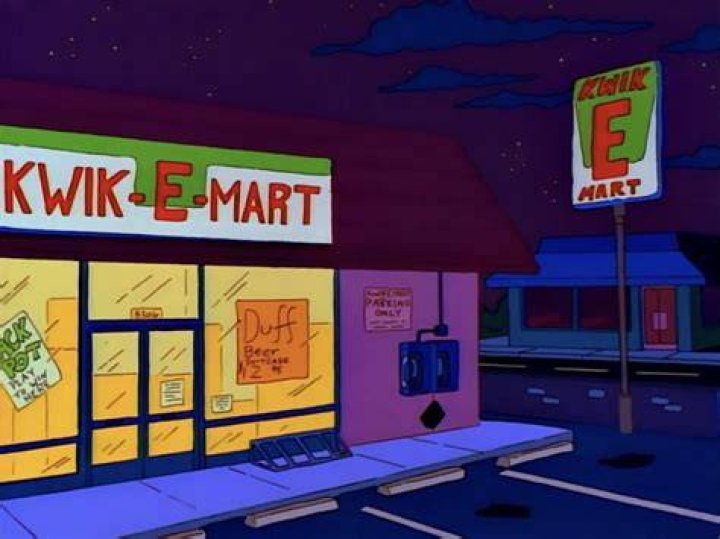 Kwik-E-Mart proprietor on The Simpsons