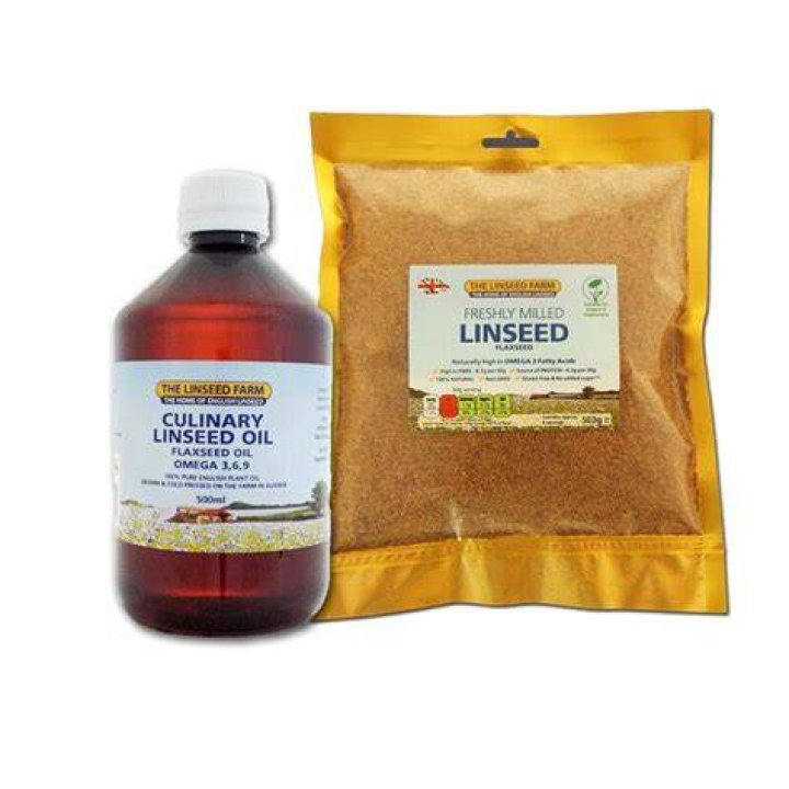Linseed and olive products
