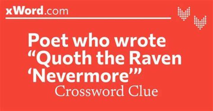 Poet who wrote The Raven