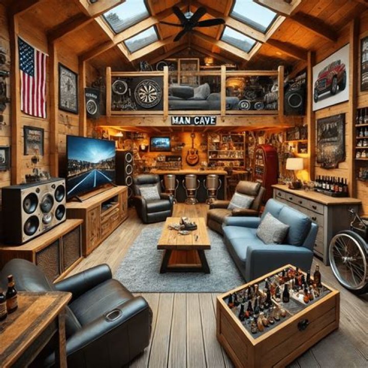 ___ shed (relative of a man cave)