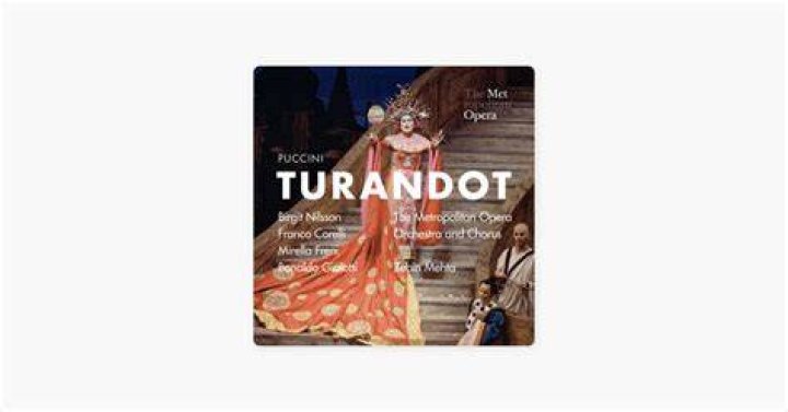 Song in Tosca or Turandot for example