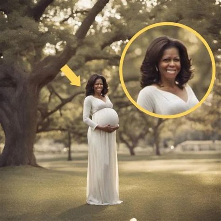 Stunning Photos Of Michelle Obama During Her Pregnancy