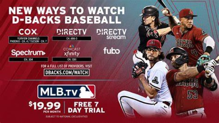 The MLB's Diamondbacks on a sports ticker
