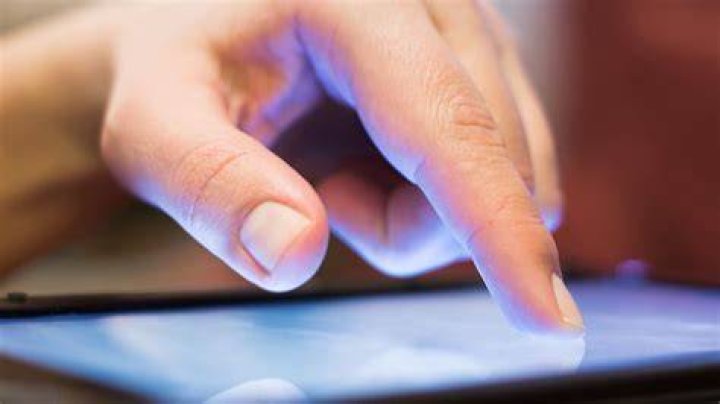 Touch lightly as a touchscreen